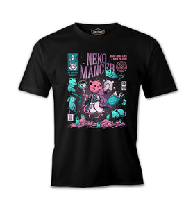 Neko Mancer - Witch Siyah Erkek Tshirt