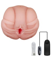 OdinsShop Lifelike 2 İşlevli Titreşimli Suni Vajinal ve  Masturbatör