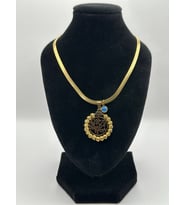 Arnes Jewelry Çelik İtalyan Ezmeli Dorikalı Yaşam Ağaçlı Kolye