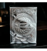 Theory11 James Bond Silver Edition Premium Oyun Kartları iskambil Kartları Destesi (Karışık)