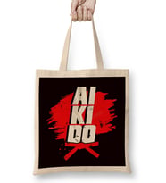 Aikido Master Fighter Martial Arts Fight Coach Self Defense Bez Çanta Uzun Saplı