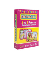 Diytoy Cards Book 2-3 Prç Tamamlama Hayv