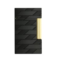 S.T. Dupont Line 2 Cling 1872 Monogram Black Puro Çakmağı 16179 - TR8346