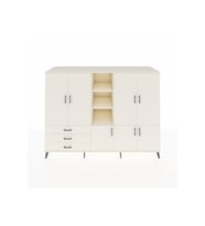 Kronos Dolap 11 Raflı 3 Çekmeceli 7 Kapaklı 220x59x163 Aytaşı-Aytaşı