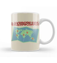 Funny Travel Gift Design Lover  Trippin Wanderlust Journey Adventurer Vacation Kupa Bardak Porselen