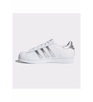adidas gazelle silver green womens Adidas Superstar White Metallic Silver Sneaker Shoes