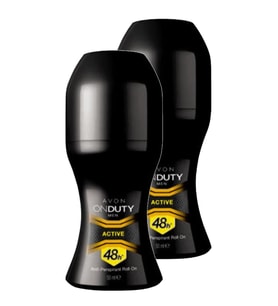 Avon OnDuty Active Erkek Rollon 50 Ml. İkili Set