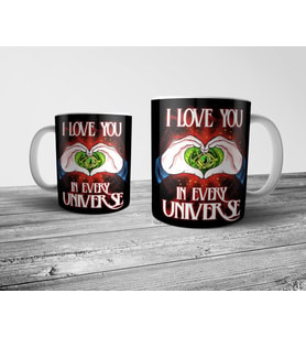 Pixxa Doctor Strange I Love You in Every Universe Kupa Bardak Model 1