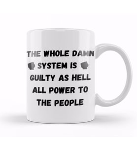 WHOLE DAMNSYSTEM HELL POWER PEOPLE Ma’Khia Bryant Kupa Bardak Porselen