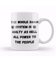 WHOLE DAMNSYSTEM HELL POWER PEOPLE Ma’Khia Bryant Kupa Bardak Porselen