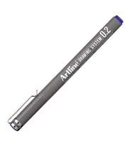 Artline 232 Çizim Kalemi Drawing System 0.2 mm Mavi