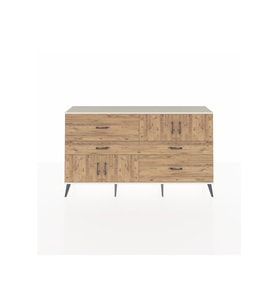 Arges Konsol 2 Raflı 4 Çekmeceli 4 Kapaklı 176x30x99 Aytaşı-Çam