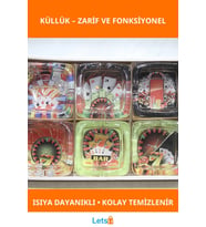 Modern Isıya Dayanıklı Cam Küllük, Şık ve Fonksiyonel Tasarım