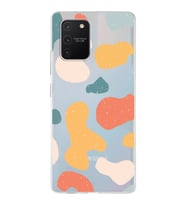 Samsung Galaxy S10 Lite Uyumlu Kapak Grunge Tasarımlı Şeffaf Silikon Kılıf