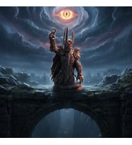 Sauron "The Dark Lord" - Collector's Edition Bronz Efektli Dekoratif Figür