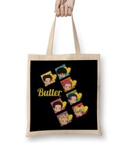 Bts Butter Chibi Bangtan Members Butter Bez Çanta Uzun Saplı