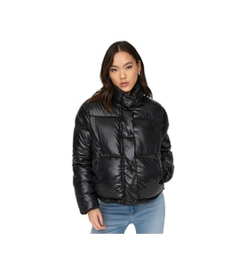 Only Onlysky Short Puffer Cc Otw Kadın Günlük Mont 15292628-BLACK Siyah