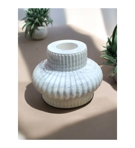 Mermer Desen Beton Mumluk (mumlar Dahil Değil)