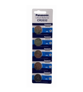 Panasonic Cr2032 3v Lityum Bios Baskül Terazi Pili 5 li Kartela 5 Adet