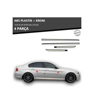 BMW E90 YAN KAPI KORUMA ÇITASI PLASTİK + KROM