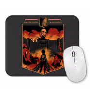 Attack On Titan For the Glory of Humanity Mouse Pad