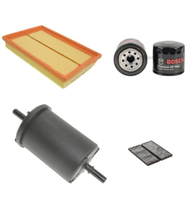 Bosch Filtre Bakım Seti Hyundai Accent 1.6 2002-2005 Hava + Yağ F + Yakıt F. + Polen Sion