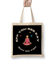 Eff You See Kay Why Oh You Bez Çanta Uzun Saplı