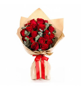 Love 20 Kırmızı Gül Buketi
