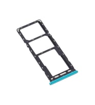 infinix Hot 9 Sim Kart Tepsisi + Mikro SD Kart Tepsisi X655C X655 X655D (Su Yeşili)