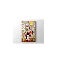 Pablo Picasso - Femme Au Jardin Premium Kanvas Tablo