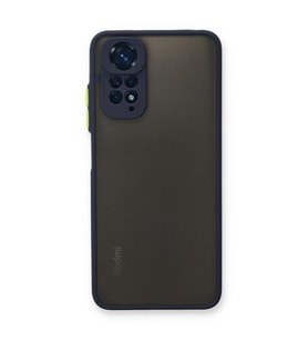 Xiaomi Redmi Note 11 Kılıf Montreal Silikon Kapak - Lacivert