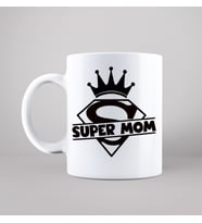 En Süper Anne ( Super Mom ) Tasarımlı Kupa
