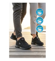 Walkway 020 G Siyah Unisex Spor Ayakkabı