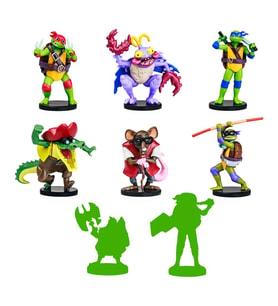 TMNT Figürlü Kalem Başlığı 8'li Paket Model 1 NT2070