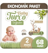 Baby Turco Doğadan 2 Beden Ekonomi 68 Adet