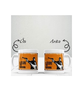 Retro Tasarımlı Porselen Kupa (Baskılı)