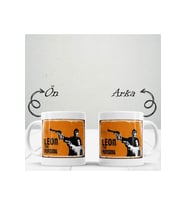 Retro Tasarımlı Porselen Kupa (Baskılı)