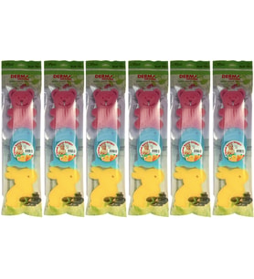 Derma Naturel 3 Lü Renkli Bebek Banyo Süngeri (6 Lı Set)