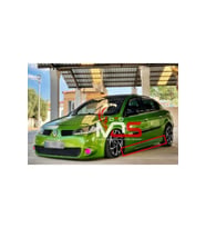 RENAULT MEGANE 2 GTX MARŞPİYEL TAKIM FİBERGLASS BOYASIZ