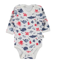 Civil Baby Balina Empirme 1-36 Ay Çıtçıtlı Badi - Ekru