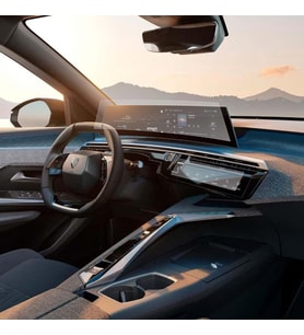 Peugeot 3008 GT Mat Ekran Koruyucu 21 inç i-Cockpit ve Klima (Şeffaf)