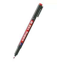 Edding Asetat Kalemi 1 mm Kırmızı