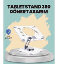 Çift Eksenli Ayarlanabilir Tablet Destek Standı