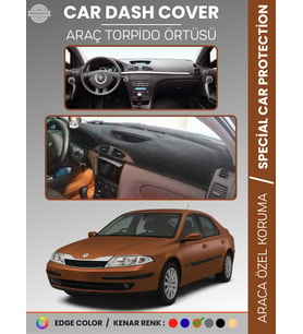 RENAULT LAGUNA 2 (2002-2007) Torpido Örtüsü Ön Göğüs Koruma Torpido Koruma Araca Özel Tam Uyum