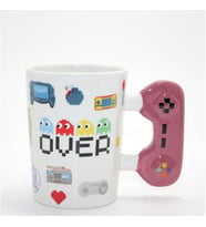 Periboia Game Over Porselen Kupa Bardak Model 2 (Karışık)