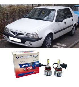 Dacia Solenza Sis Led Xenon Kısa Far Ampulü H11 Duo Yeni Seri Beyaz