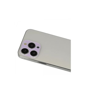 Apple İphone 13 Pro Max Rainbow Kamera Lens Koruma Cam - Mor