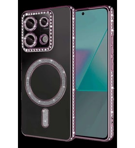 Redmi 13C Joke Simli Magneticsafe Kılıf - Pembe