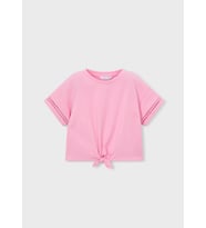 Mayoral Kız Çocuk Önden Bağlamalı Tshirt Pembe
