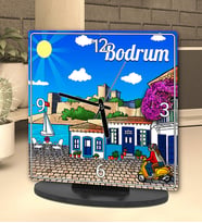 Bodrum Tasarımlı Masa Saati